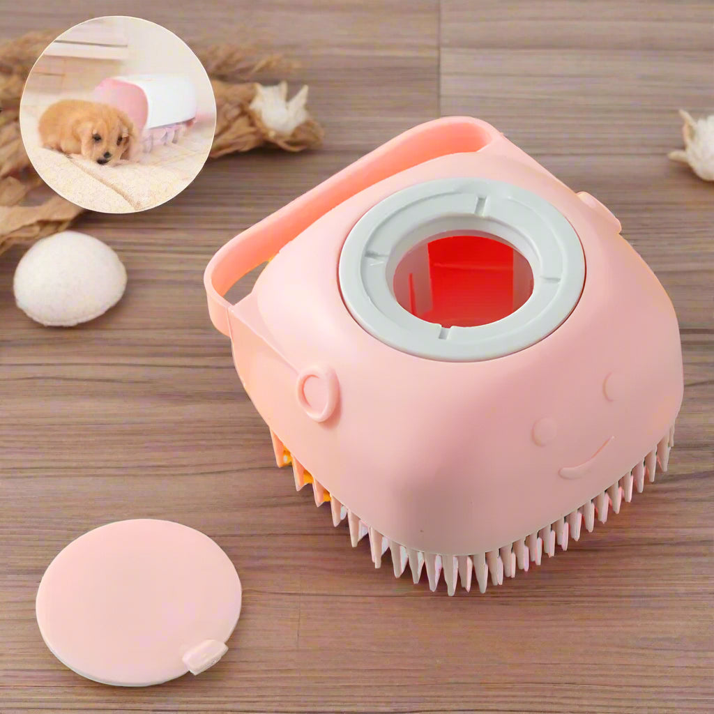 Pet Accessories for Dogs Shampoo Massager Brush Bathroom Puppy Cat Massage Comb Grooming Shower Brush for Bathing Soft Brushes